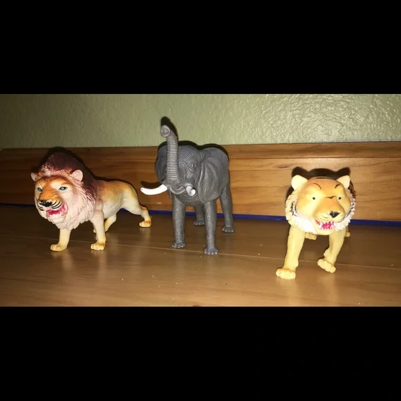 Jungle Safari Toy Major Figures Lot of 5 - Picture 2 of 10
